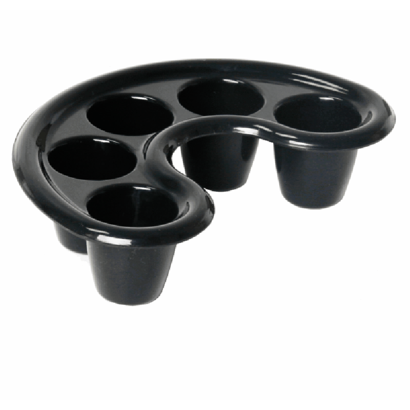 FJ Soaking tray (5 finger) - Black