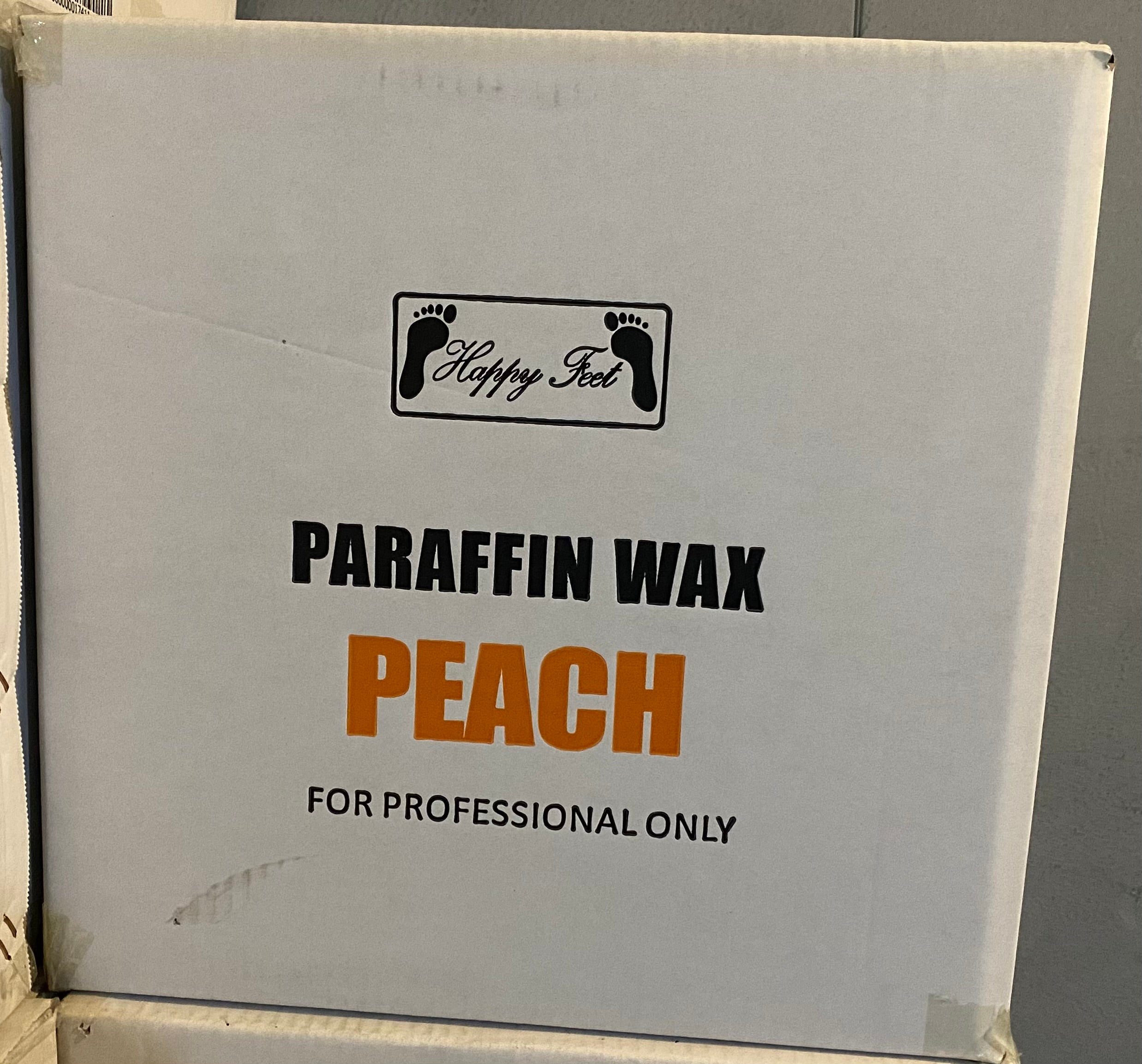 HappyFeet Paraffin - Peach - Case of 6
