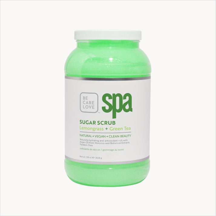 BCL SPA Sugar Scrub Lemongrass + Green Tea - 128oz (KG)