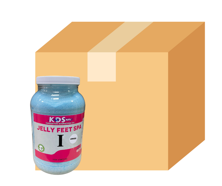 KDS Jelly Feet Spa Number I - Lavender - Case of 4
