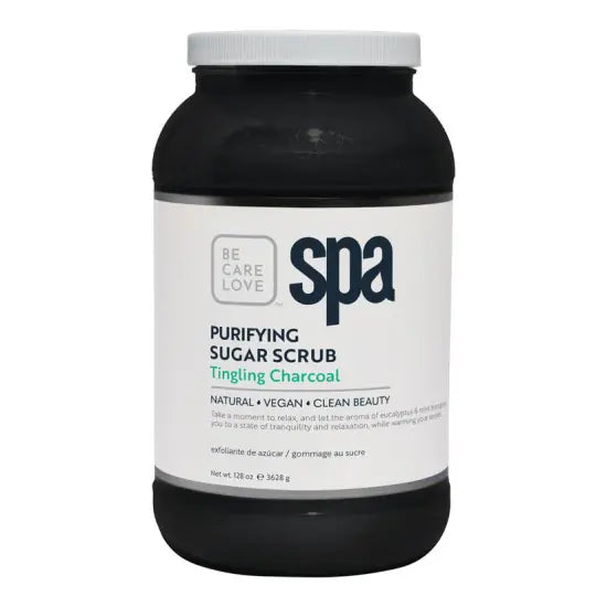 BCL SPA Sugar Scrub Tingling Mint + CBD -128oz (KG)