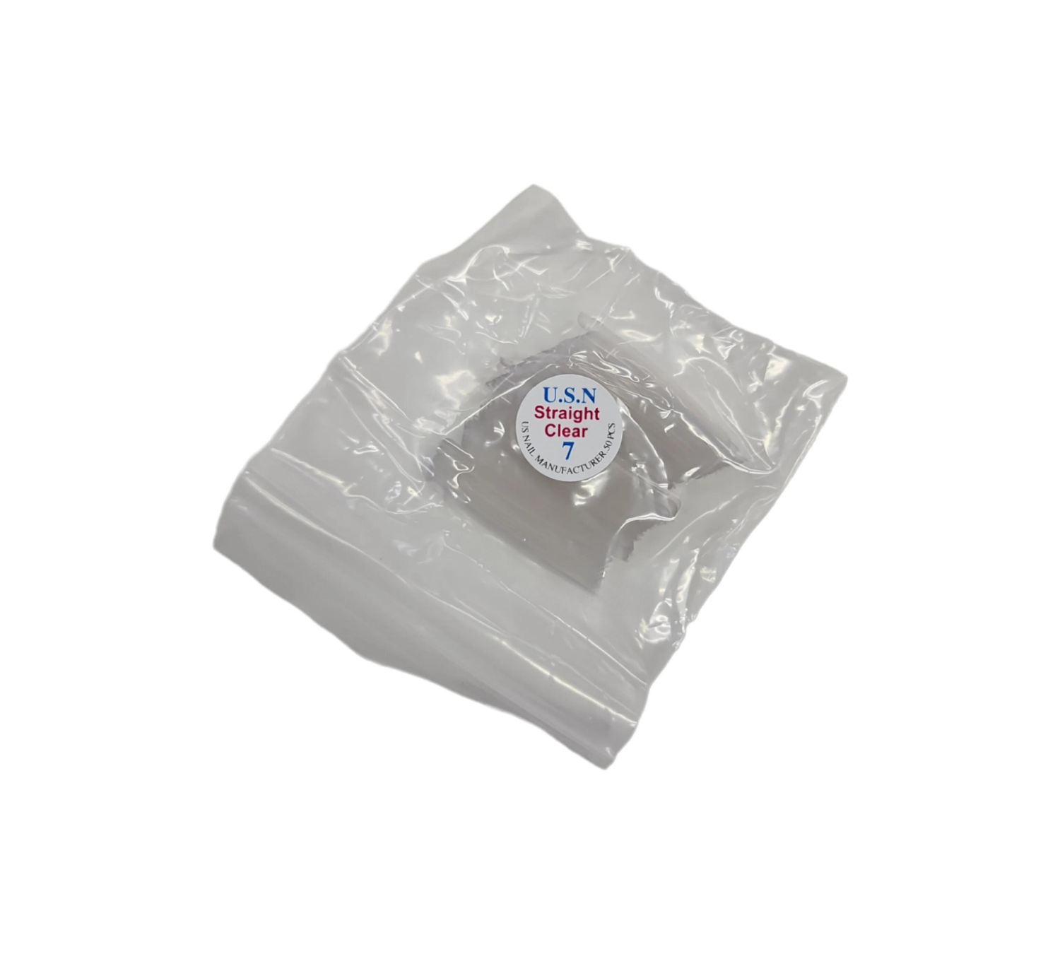 Đầu móng thẳng trong suốt USN Nails #7