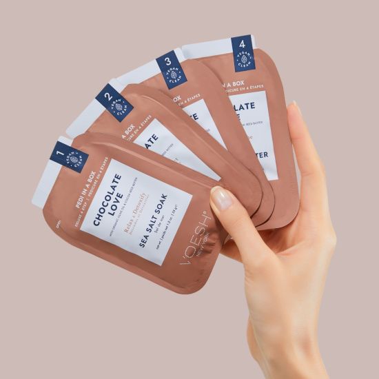 VOESH Deluxe Pedicure 4 bước - Chocolate Love - Hộp 50 cái