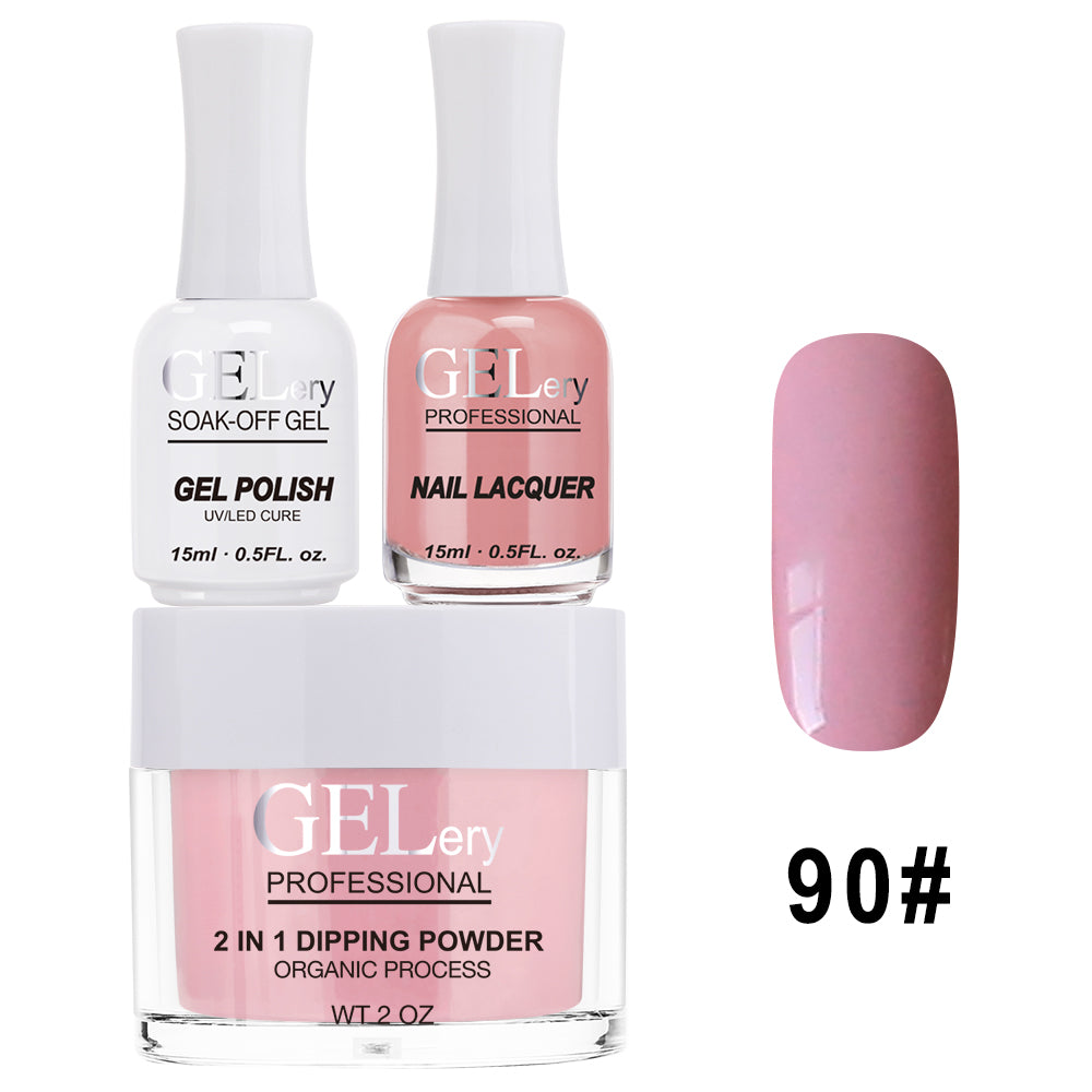 GELery 3 in 1 Trio Set - Gel, Lacquer, & Dip - #090