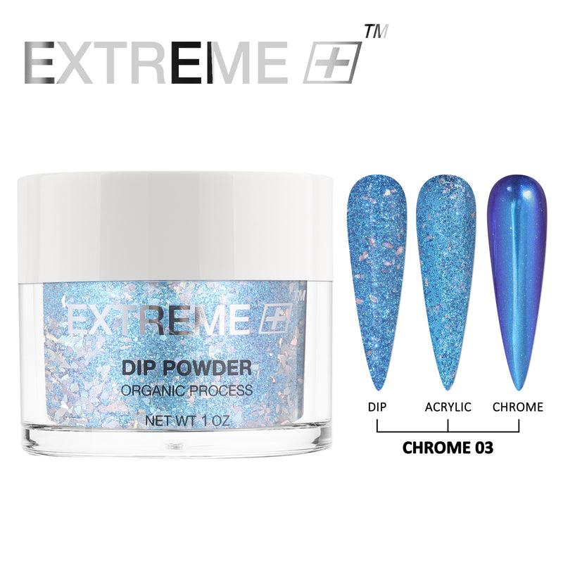 EXTREME+ Diamond Chrome Dipping Powder Kit
