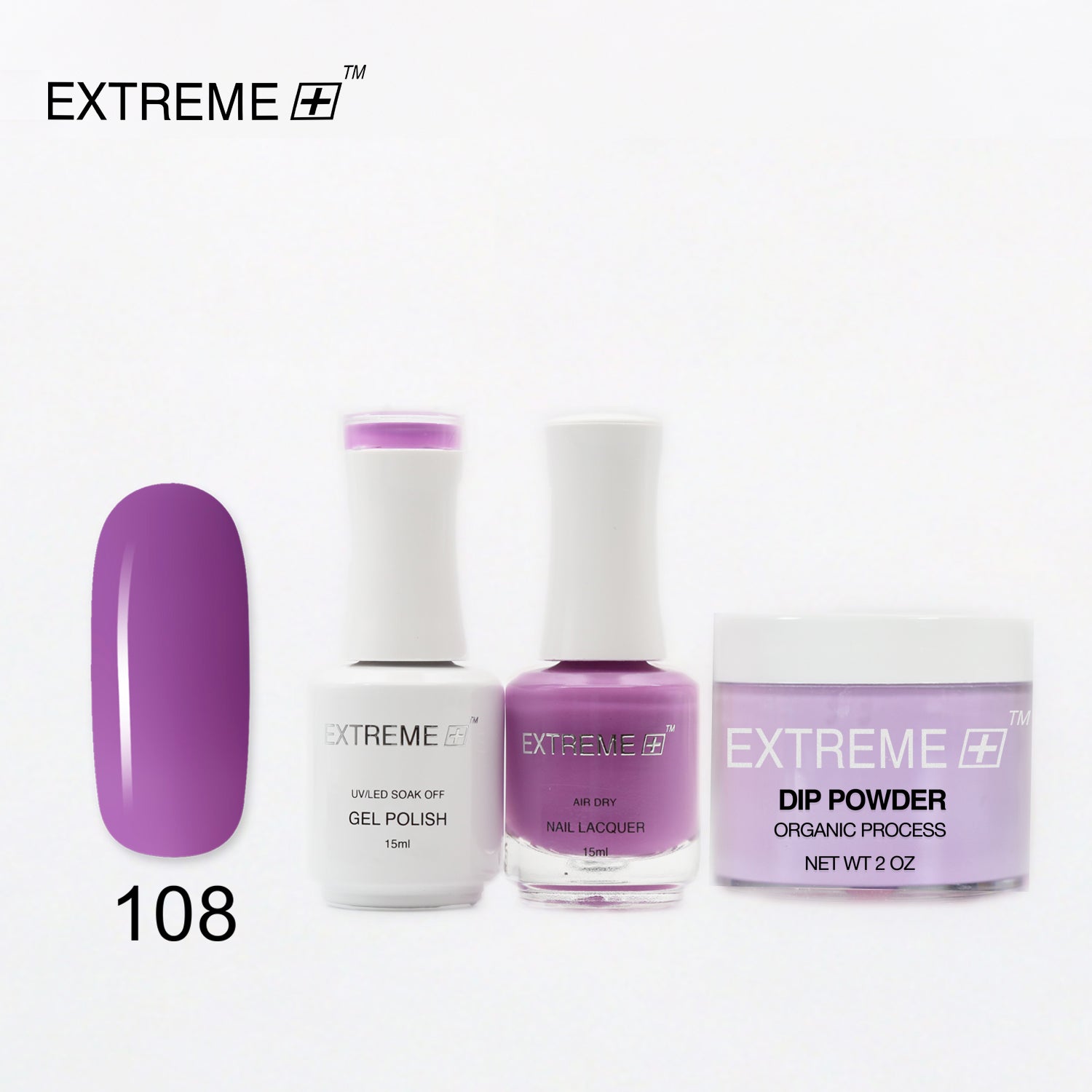 Bộ Combo EXTREME+ 3 trong 1 - Gel, Sơn mài & Nhúng - #108