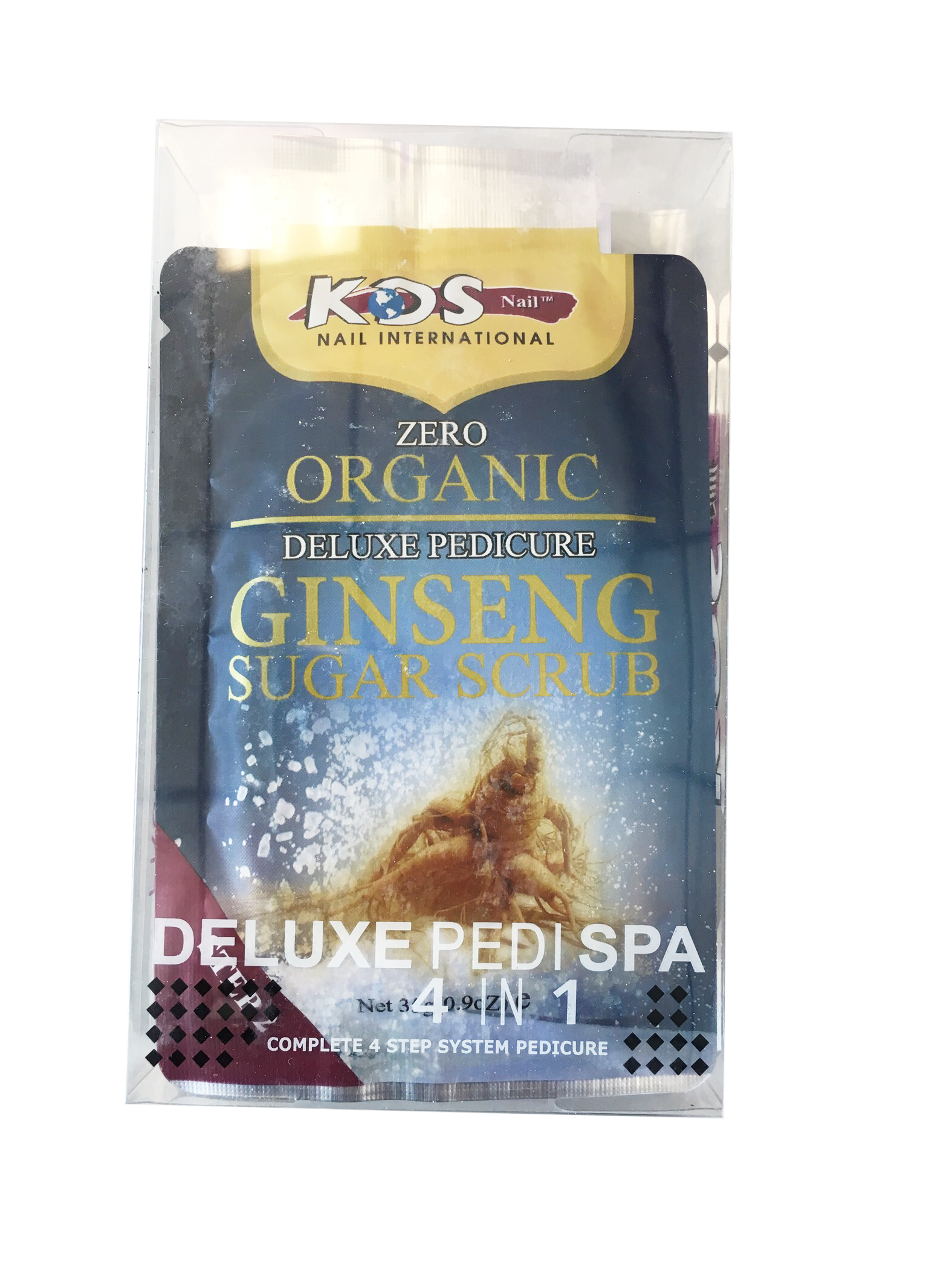 KDS Deluxe Pedicure 4 Step - Ginseng - Case of 88