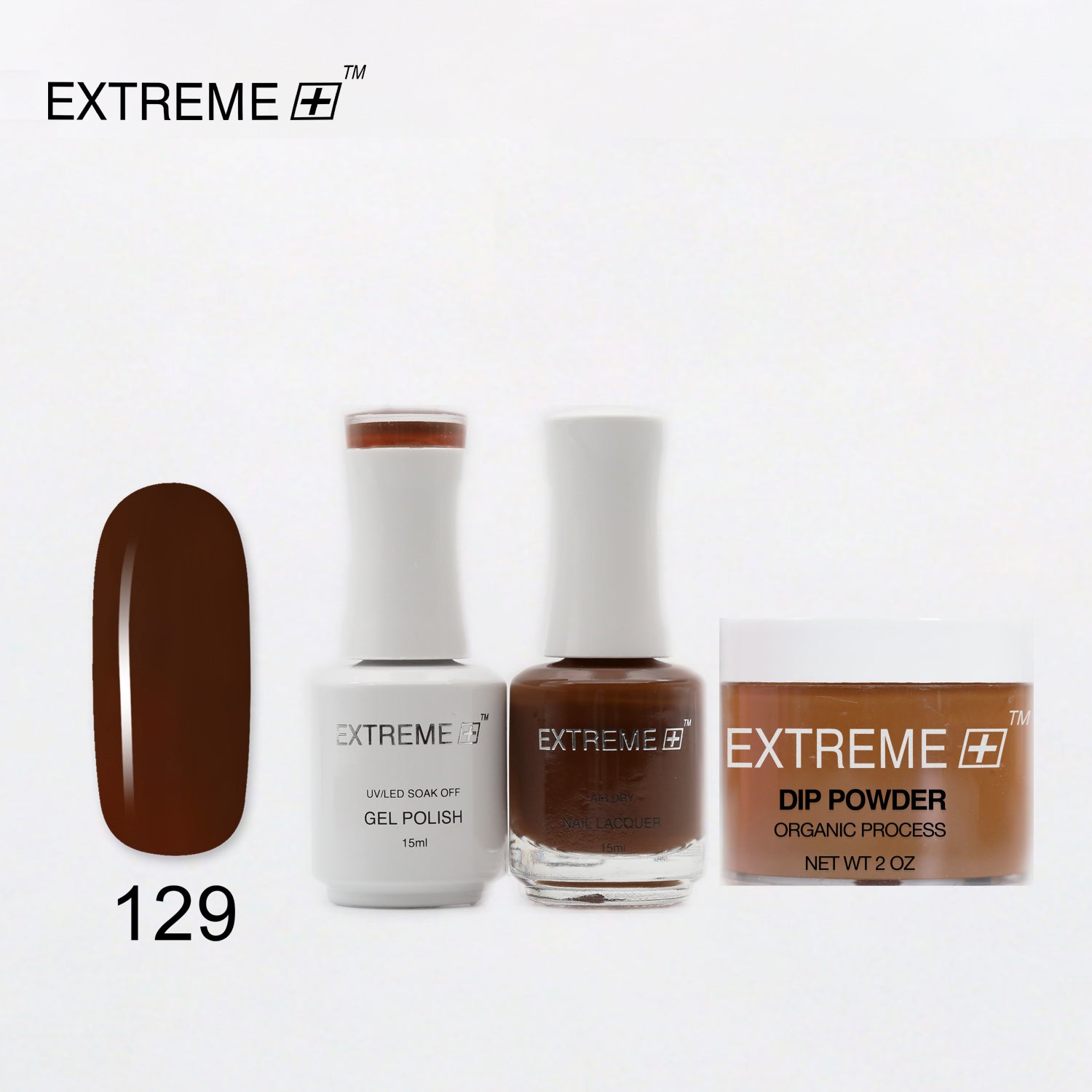 Bộ Combo EXTREME+ 3 trong 1 - Gel, Sơn mài & Nhúng - #129