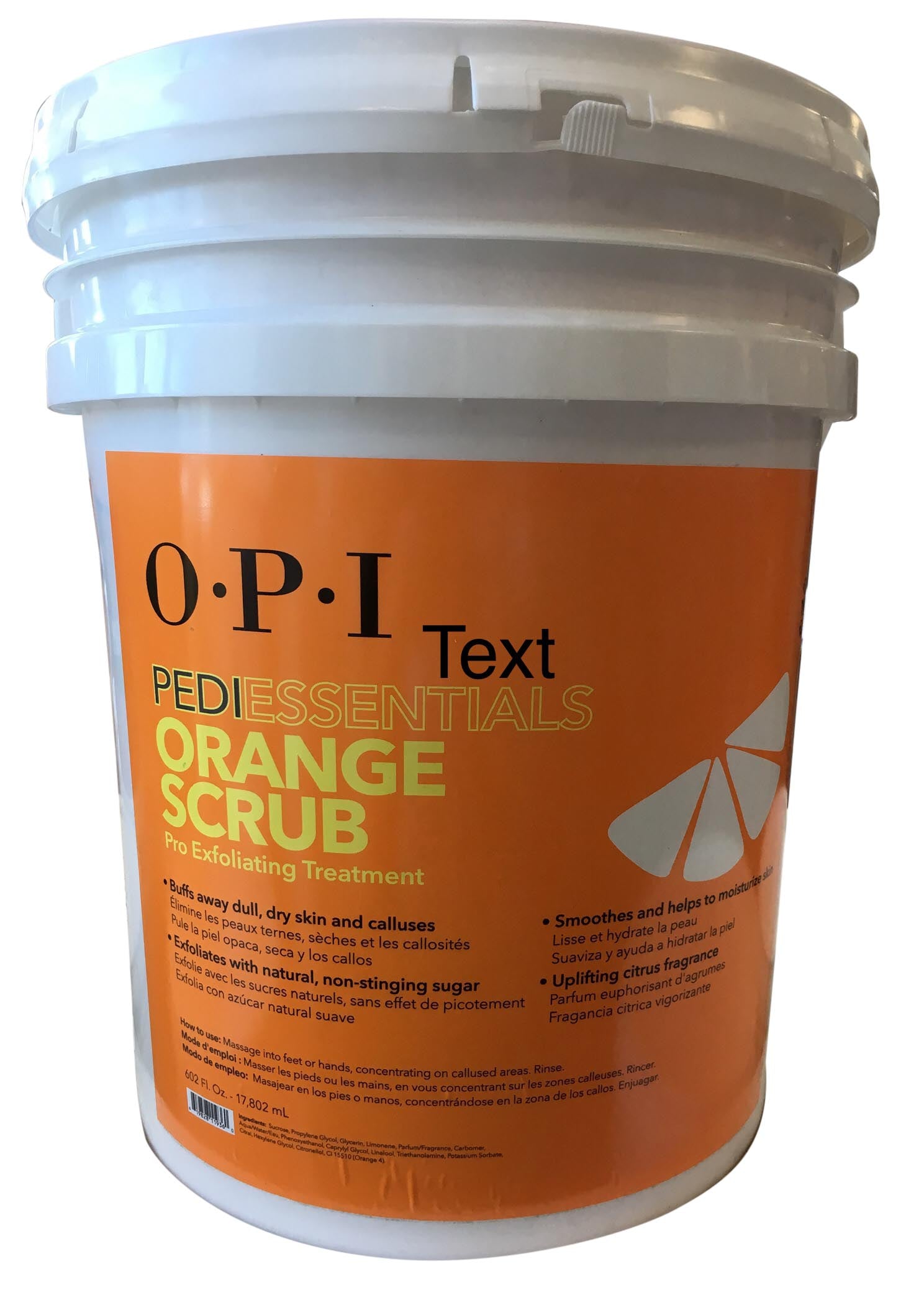 OPI Pedi Essentials Sugar Scrub - Orange