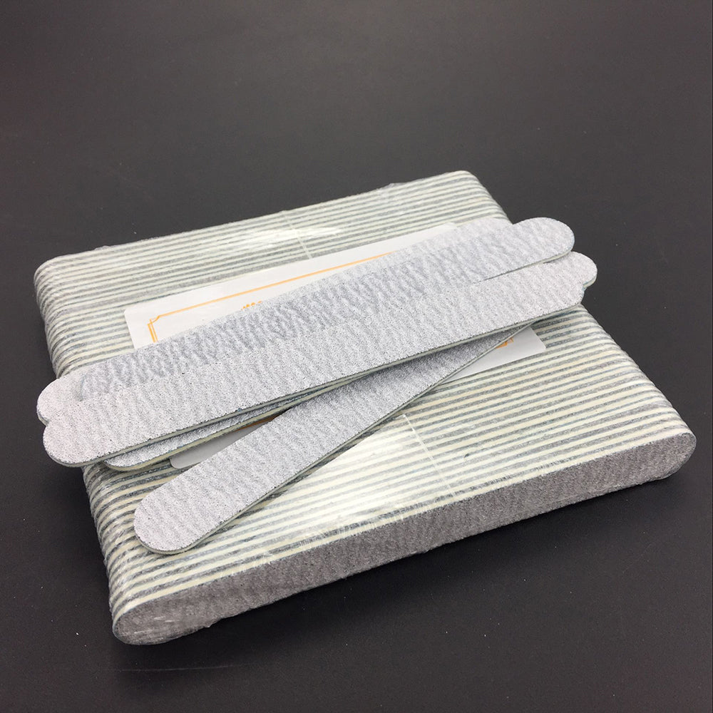 Dũa móng tay HappyFeet nhỏ 4" và 5" Zebra 80/100