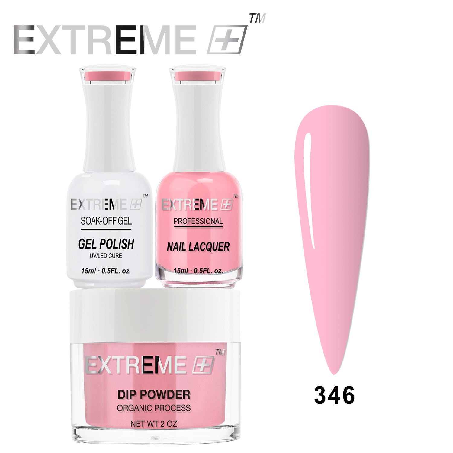 Bộ Combo EXTREME+ 3 trong 1 - Gel, Sơn mài & Nhúng - #346