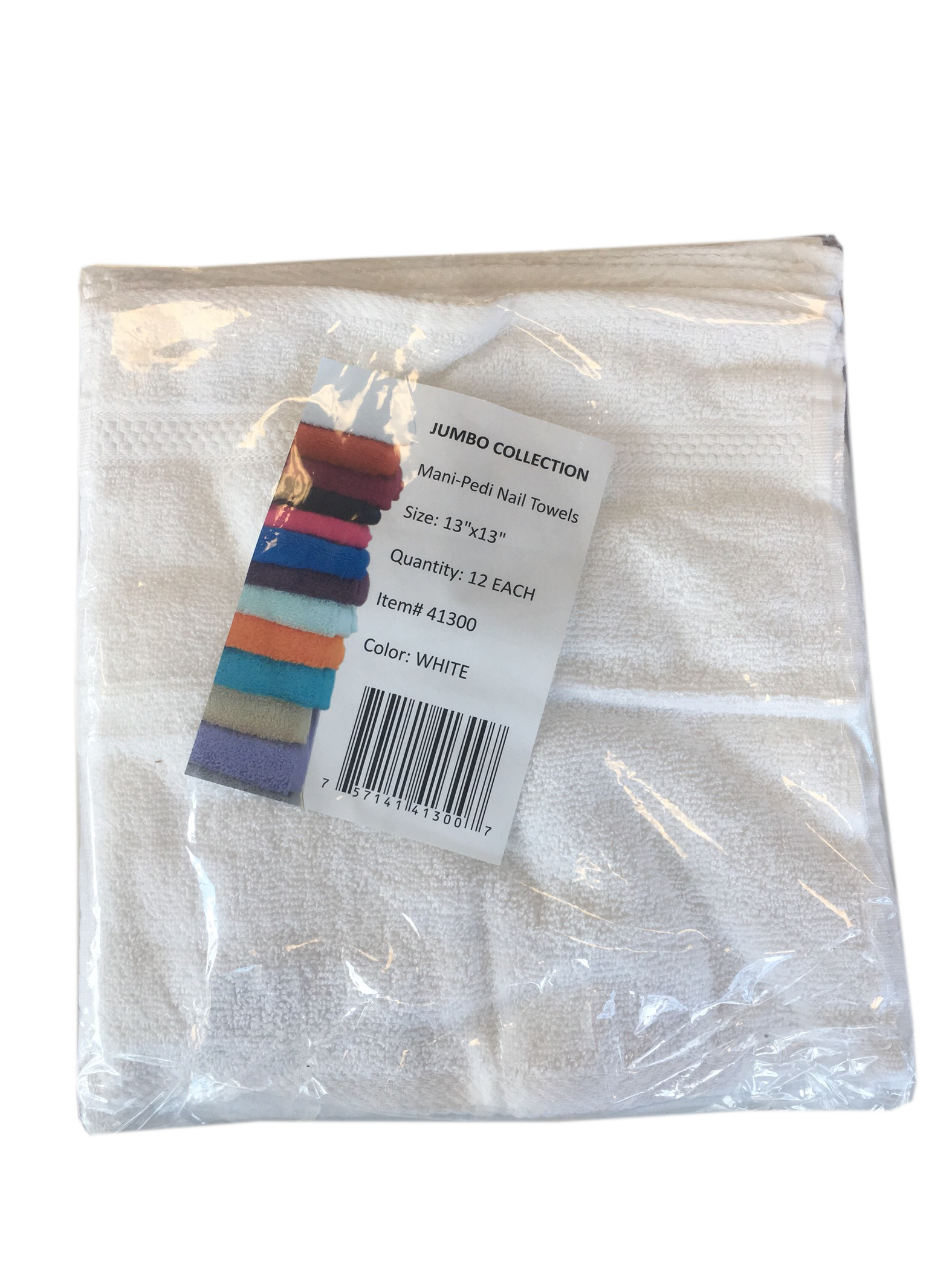 Túi khăn tắm nhỏ (13x13)/12 chiếc - Trắng