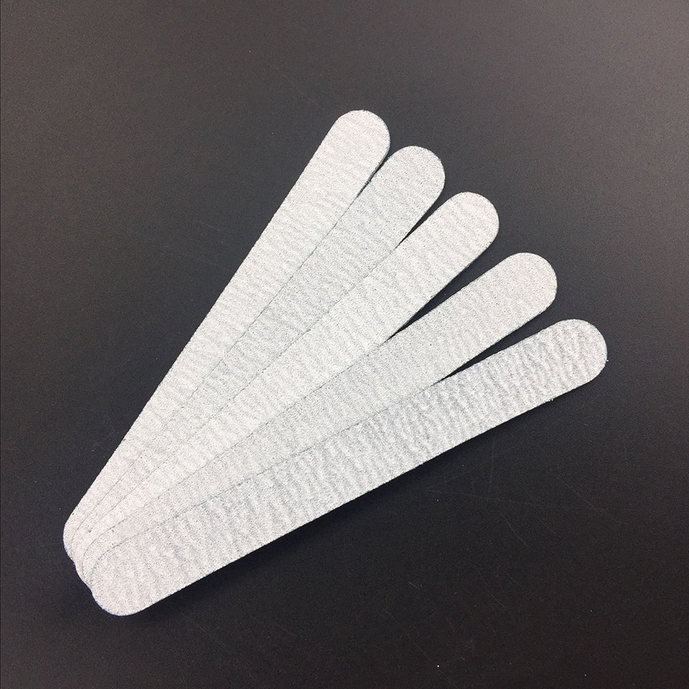 Dũa móng tay HappyFeet nhỏ 4" và 5" Zebra 80/100