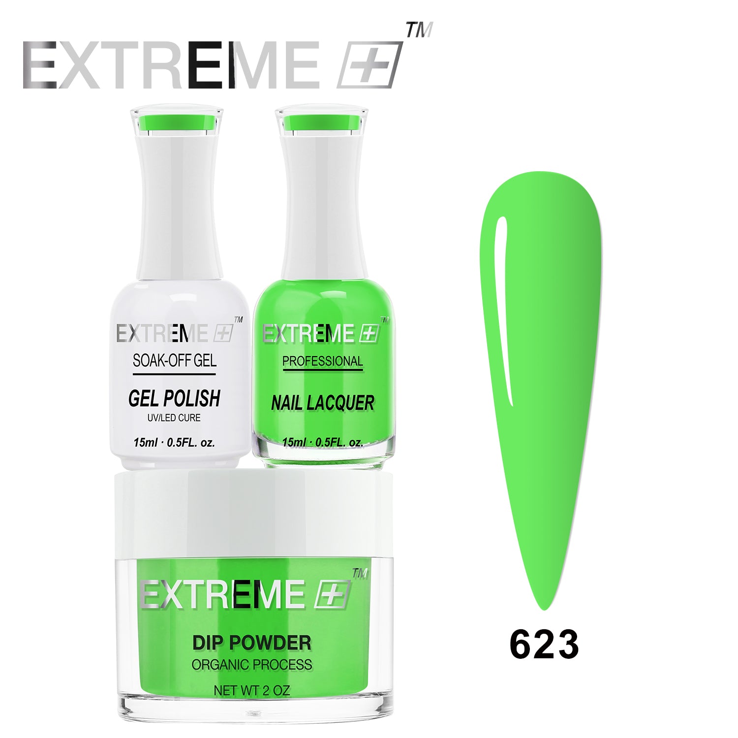 Bộ Combo EXTREME+ 3 trong 1 - Gel, Sơn mài & Nhúng - #623