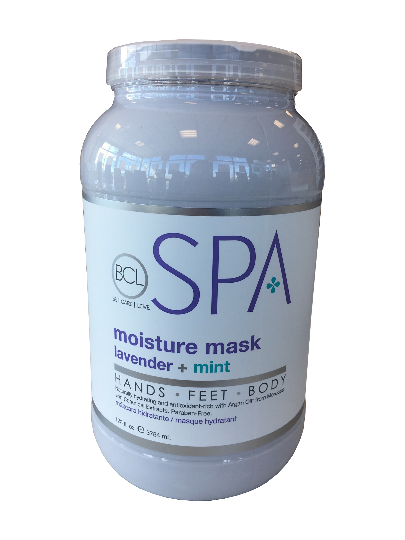 BCL Spa Moisture Mask Lavender + Mint (128 oz) - Case of 4