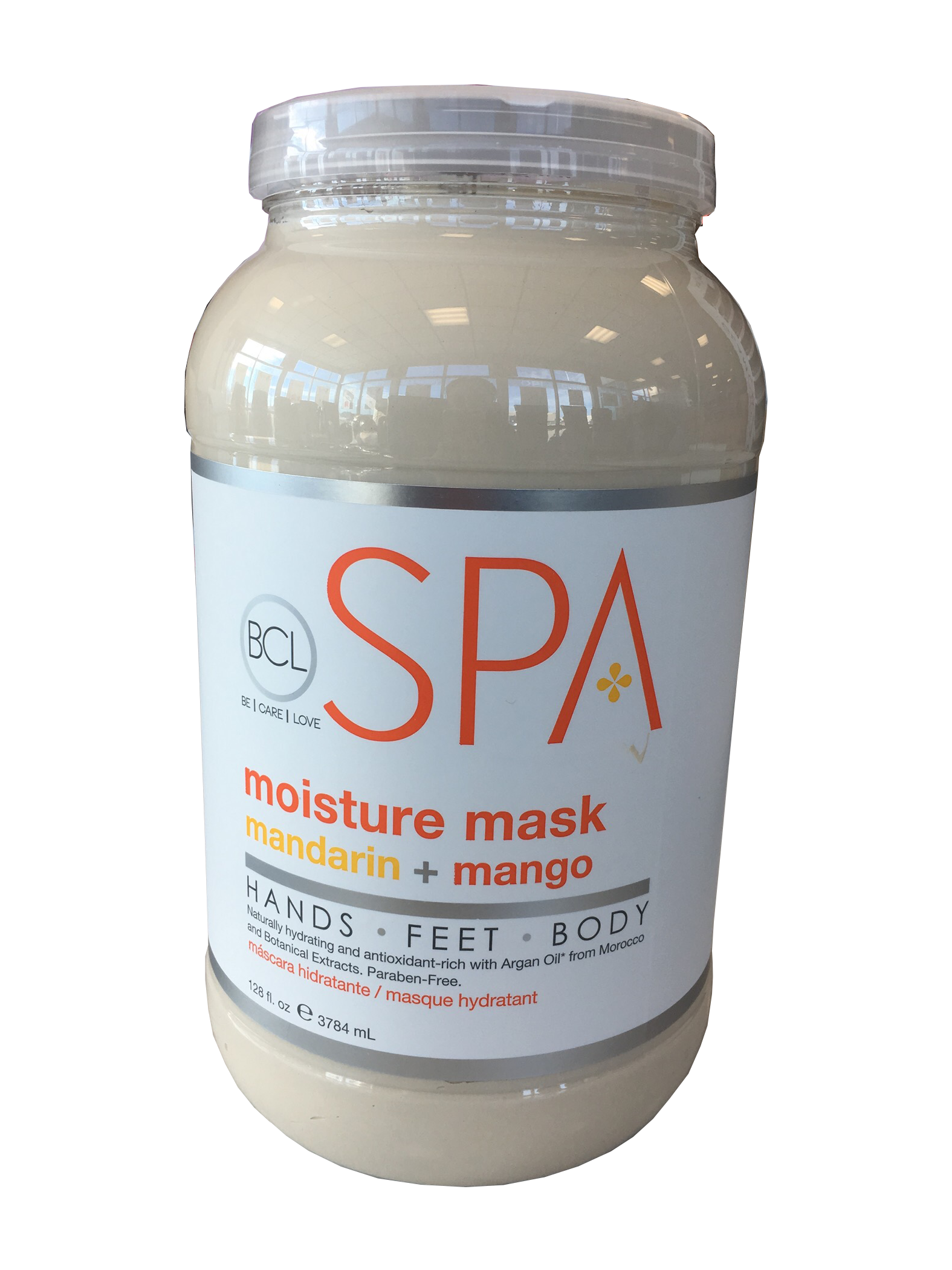 BCL Spa Moisture Mask Mandarin & Mango (128 oz) - Case of 4