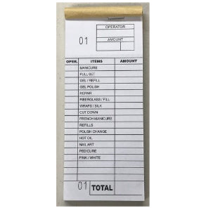 Ticket book - 10 pcs