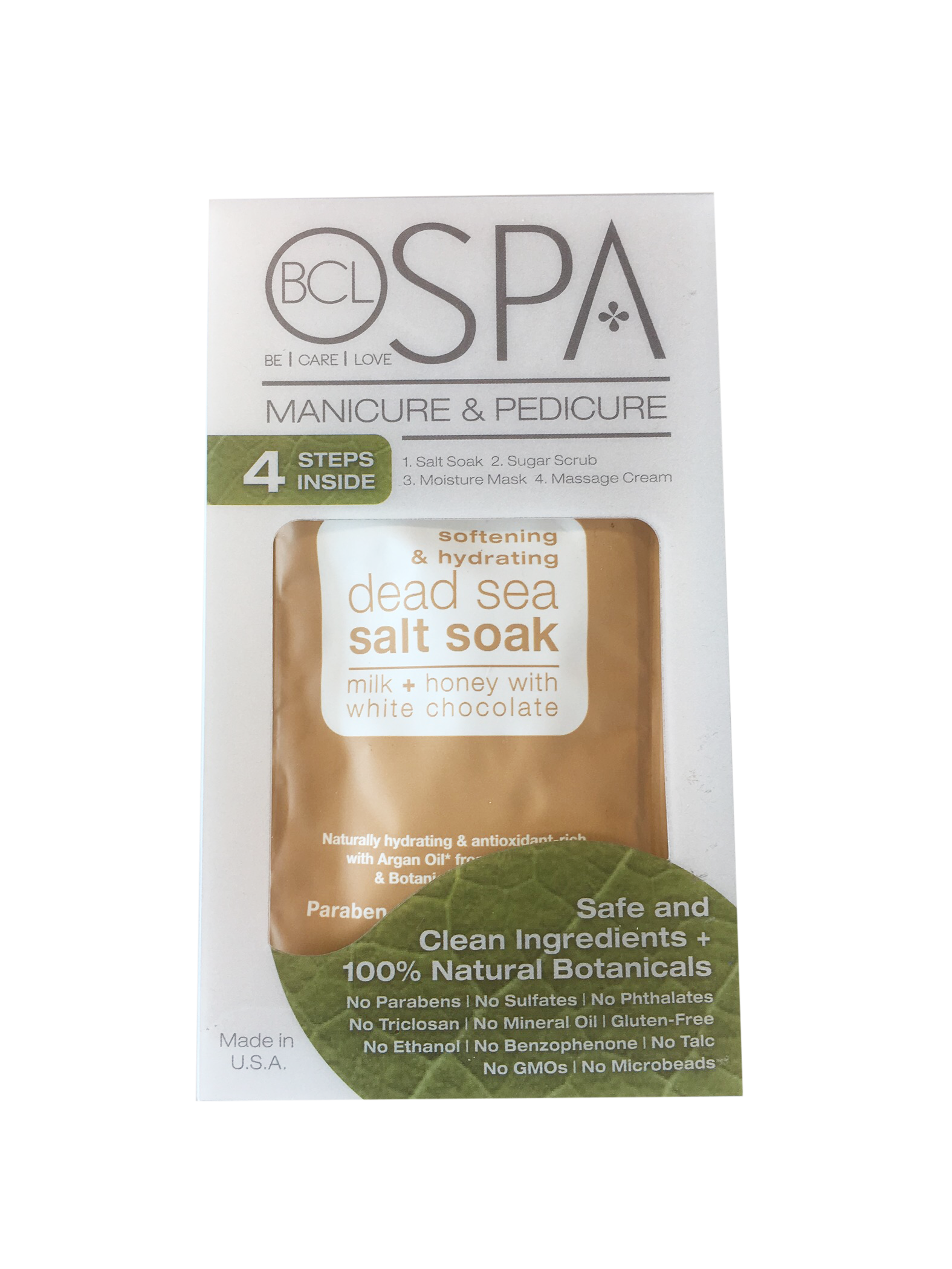 BCL Spa 4 Bước Cao Cấp Hữu Cơ - Sữa & Mật Ong Với Sô Cô La Trắng