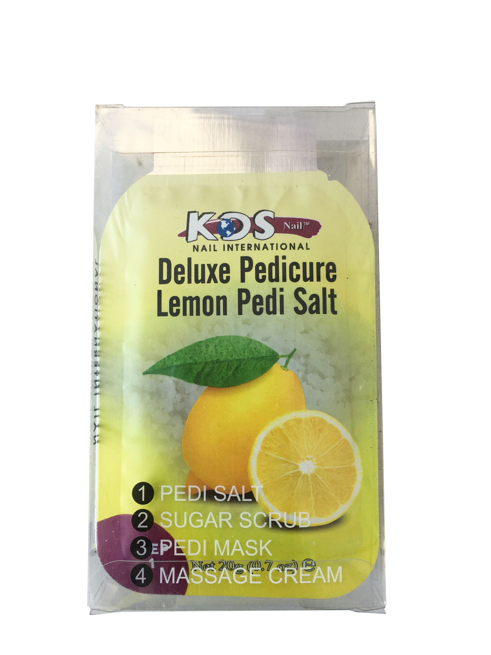 KDS Deluxe Pedicure 4 Step - Lemon - Kit