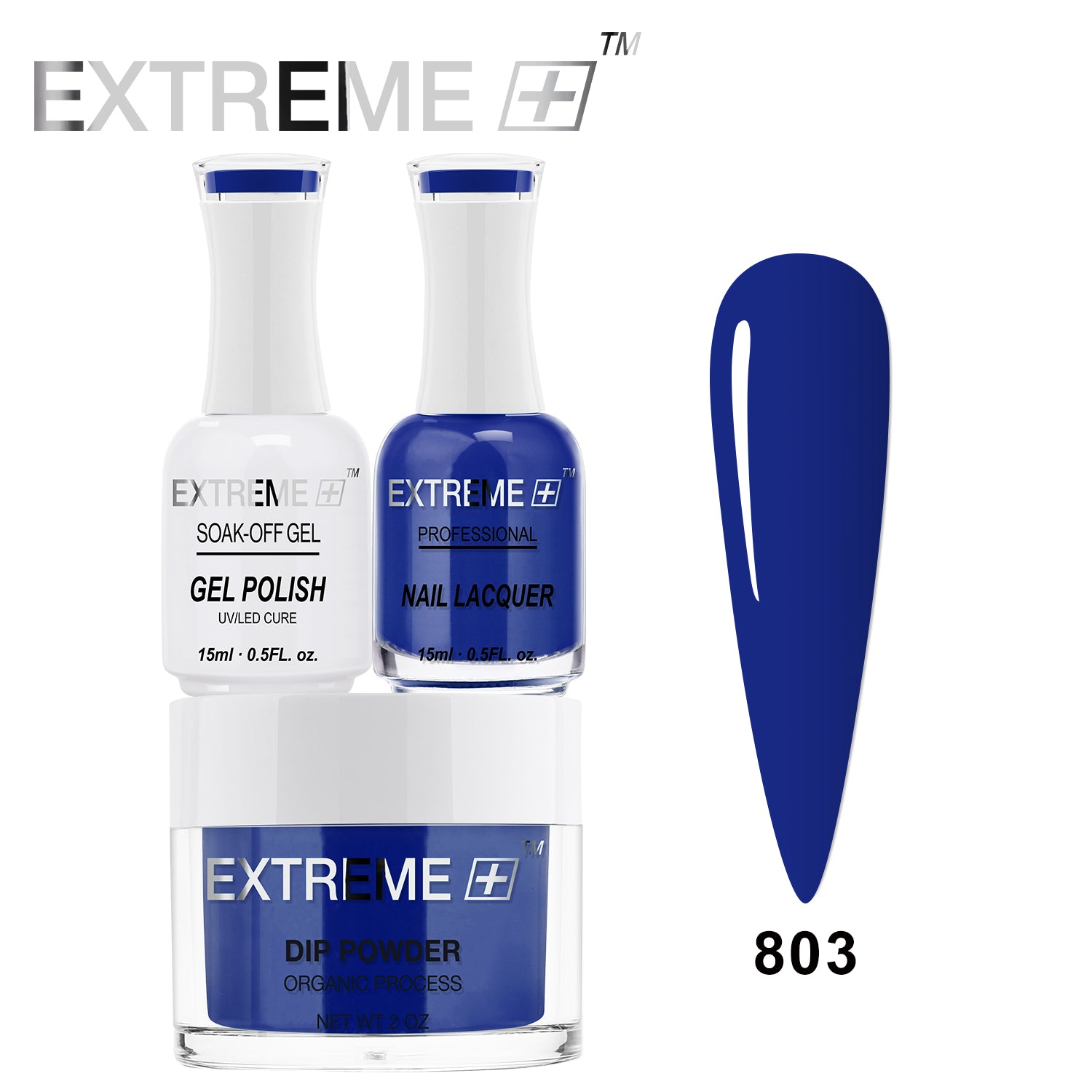 Bộ Combo EXTREME+ 3 trong 1 - Gel, Sơn mài & Nhúng - #803