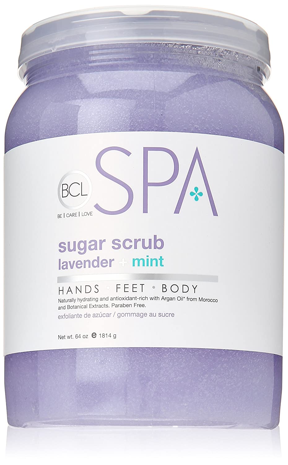 BCL Spa Sugar Scrub Lavender + Mint 64 oz