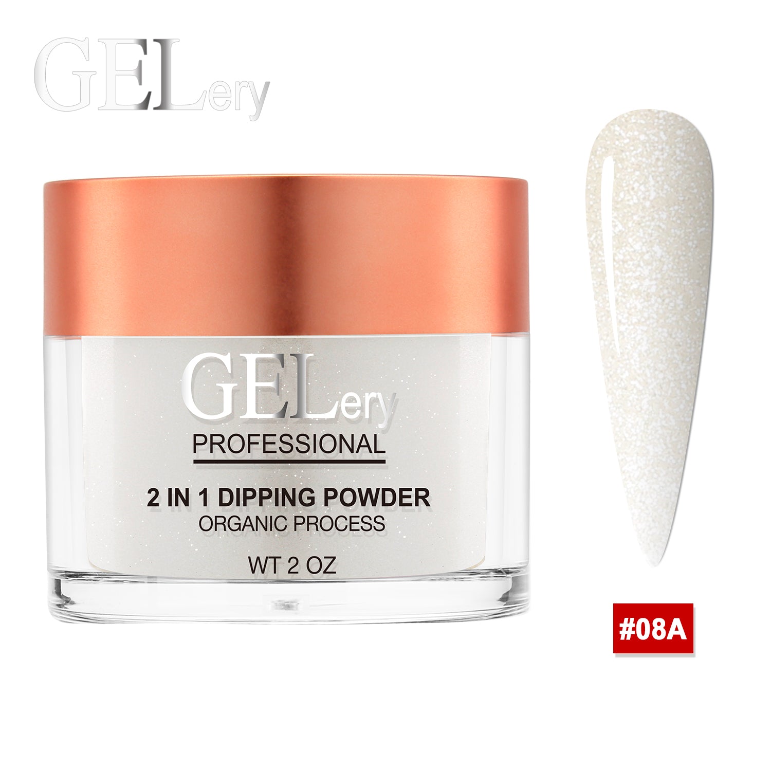 GELery 2 in 1 Acrylic & Dipping Ombre 2 oz - 8A