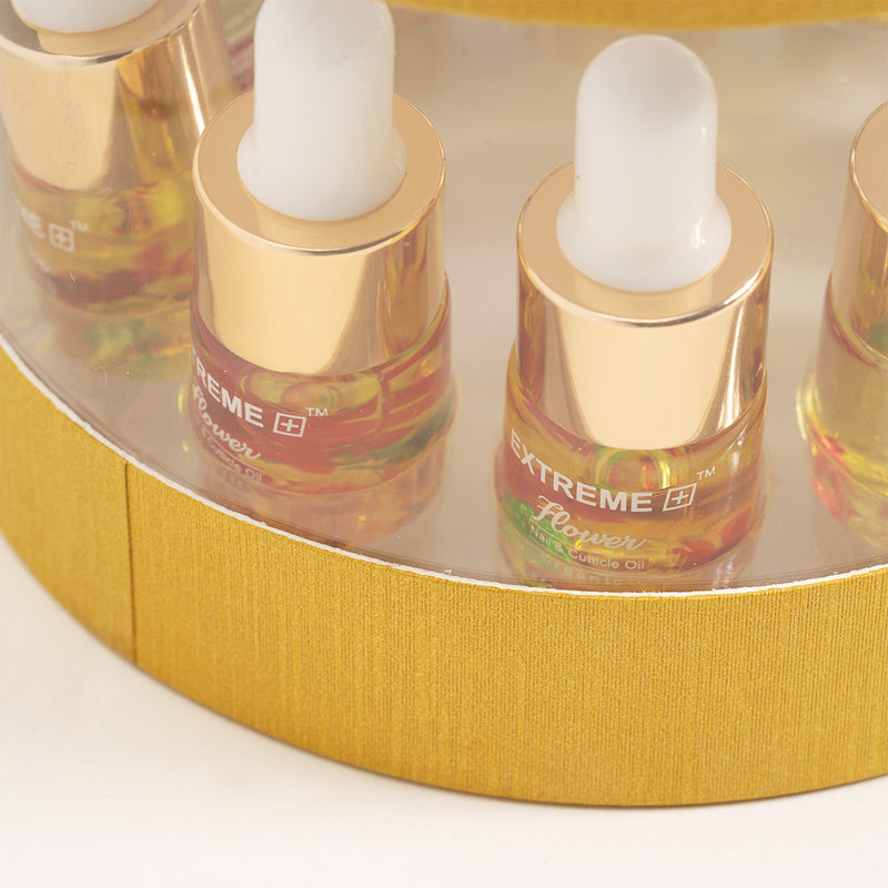 EXTREME+ Mini Flower Cuticle Oil Set with 10 Flavors