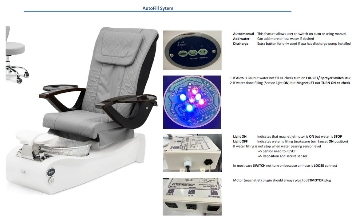 Yêu cầu dịch vụ Ghế & Nội thất Spa