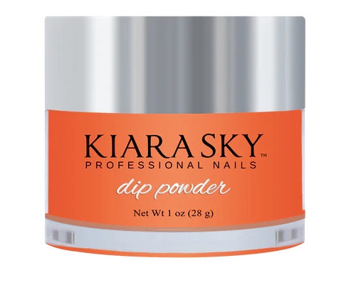 Kiara Sky Glow In Dark Dip Powder - DG104 Peach Cobbler