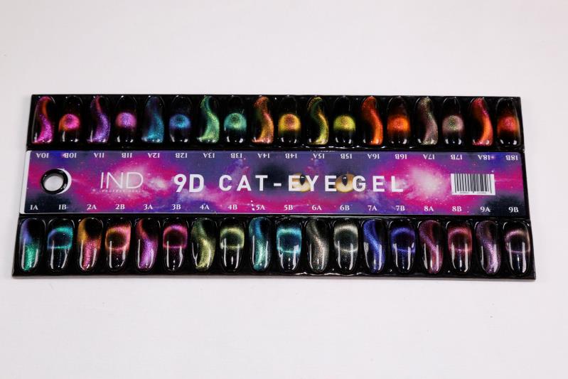 Gel IND 9D CAT EYE - Bộ 18 màu