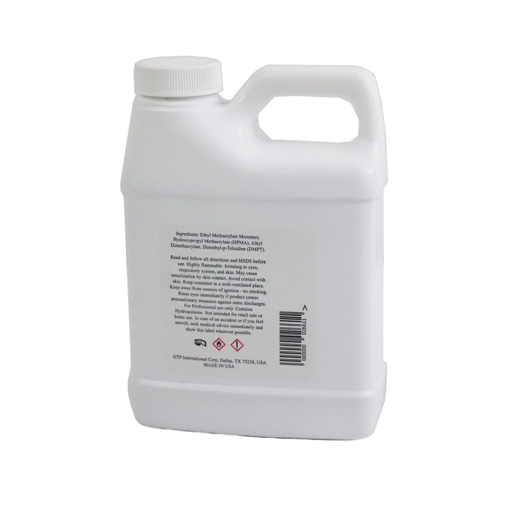 Móng Tay Acrylic Monome Dạng Lỏng EMA 16 oz