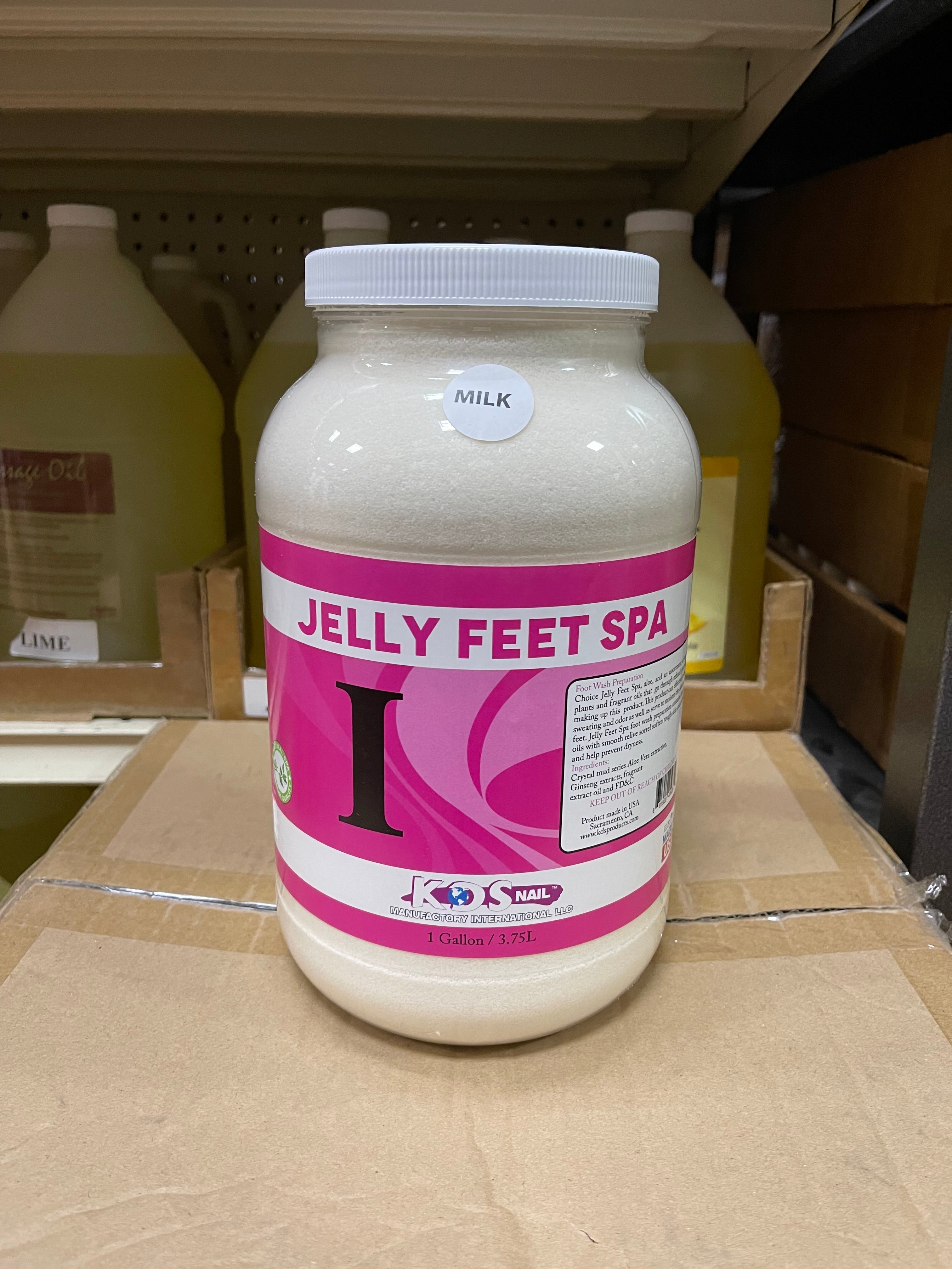 KDS Jelly Feet Spa Number I - Milk - Case of 4