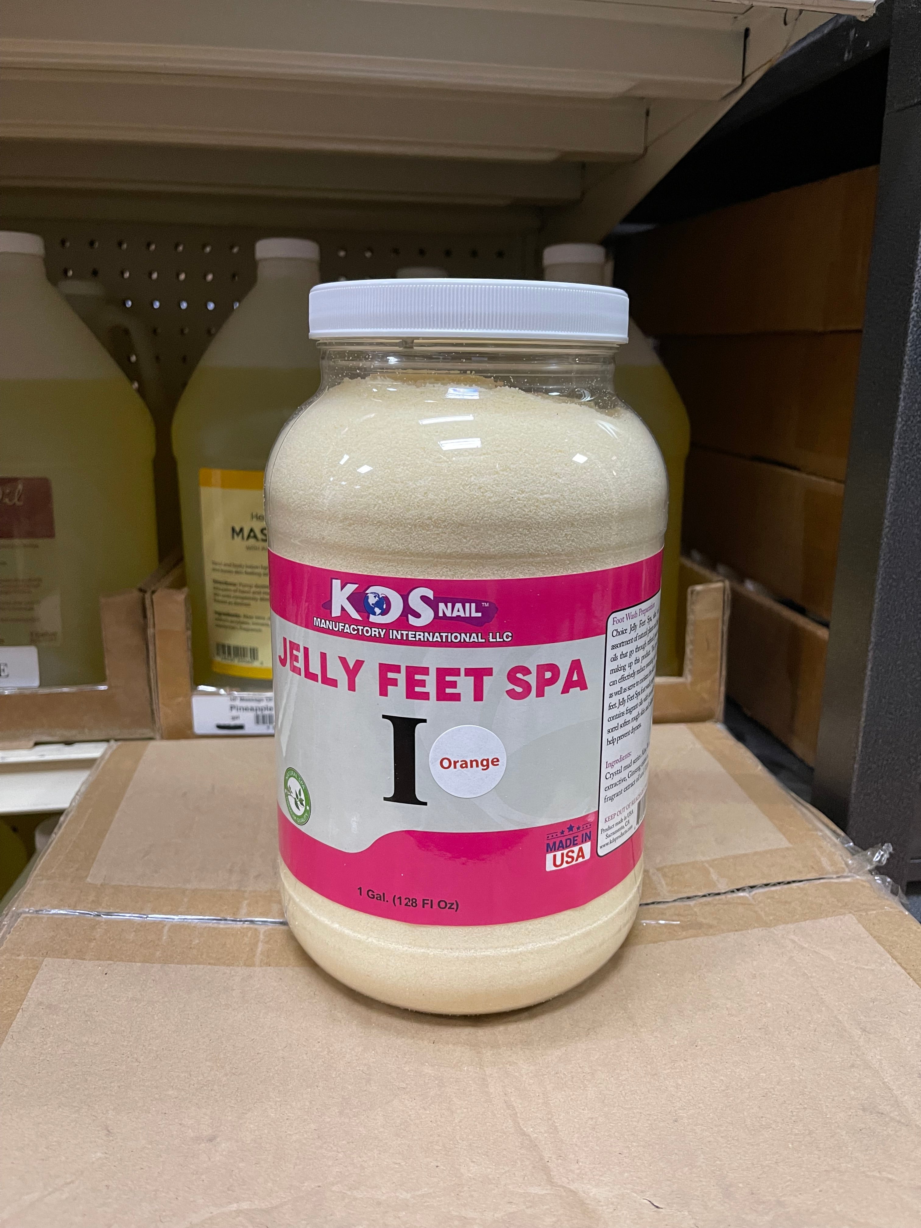 KDS Jelly Feet Spa Number I - Orange - Case of 4