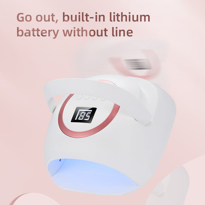 EXTREME + Đèn LED móng tay không dây & có thể sạc lại 72W Máy sấy móng tay UV Led không dây chuyên nghiệp