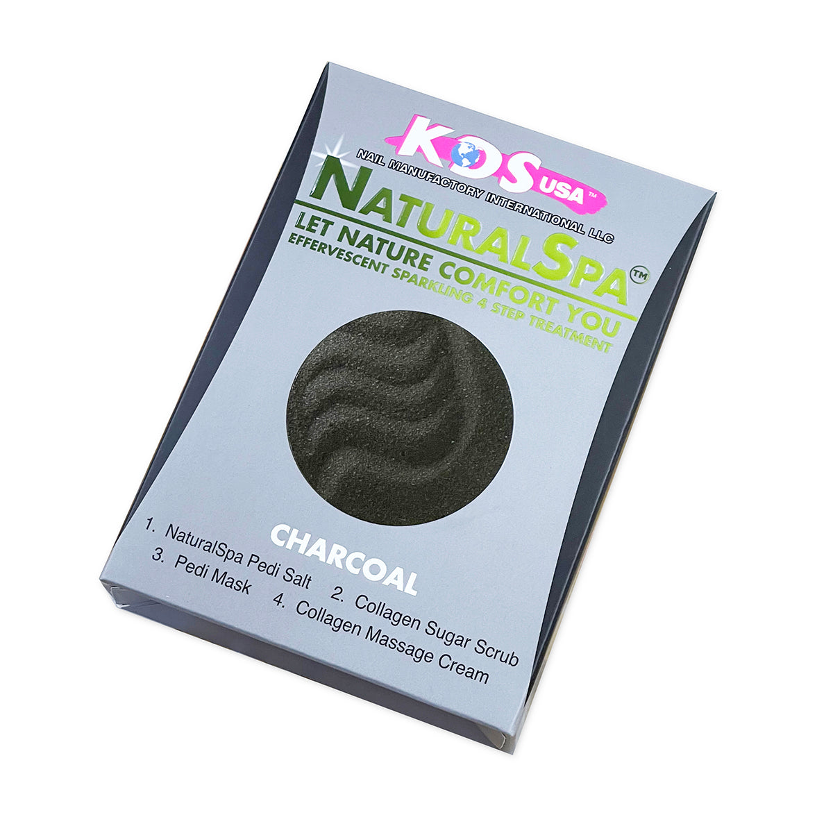 KDS Deluxe Pedicure 4 Step - Charcoal - Case of 88
