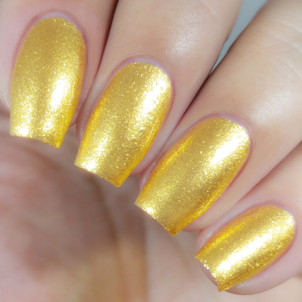 Kiara Sky / Lacquer Nail Polish - Strike Gold N433 15ml.