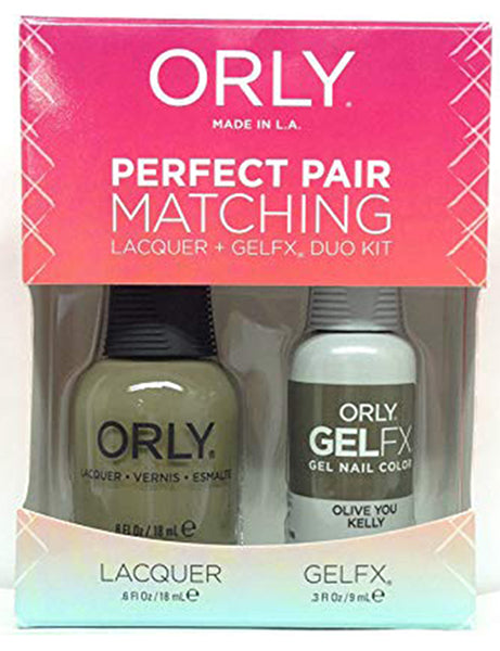 Orly Gel Matching Set # 3100000 - Olive You Kelly