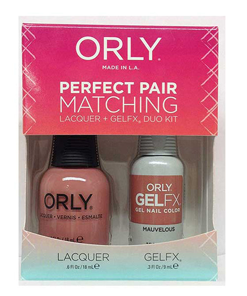 Orly Gel Matching Set # 3100004 - Mauvelous