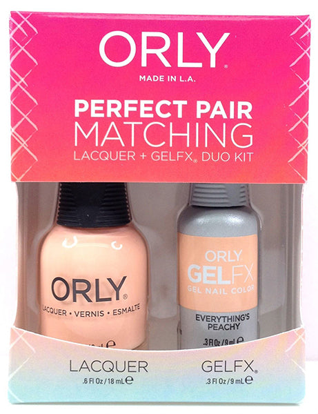 Orly Gel Matching Set # 3100013 - Everything's Peachy