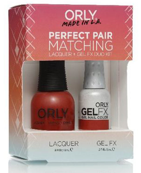 Orly Gel Matching Set # 31140 - Haute Red