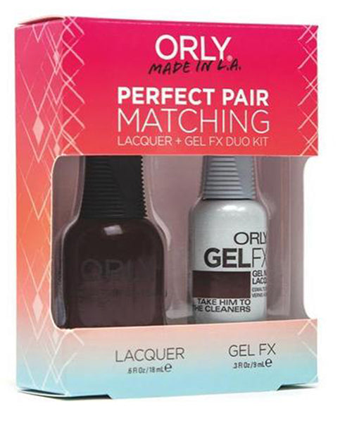 Orly Gel Matching Set #31172 - Take Him To The Cleaner