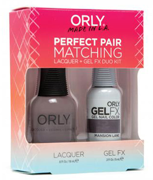 Orly Gel Matching Set #31187 - Mansion Lane