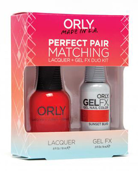 Orly Gel Matching Set # 31195 - Sunset Blvd