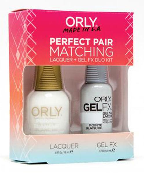 Orly Gel Matching Set # 31198 - Pointe Blanche