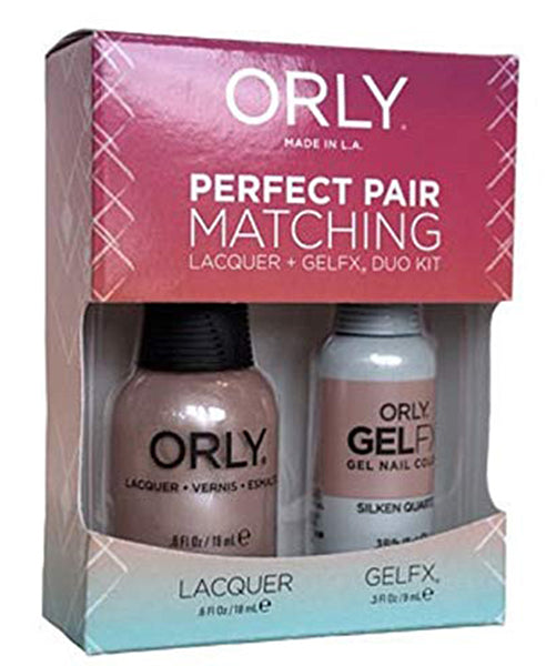 Orly Gel Matching Set # 31199 - Silken Quartz