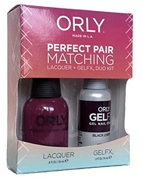 Orly Gel Matching Set # 31202 - Black Cherry