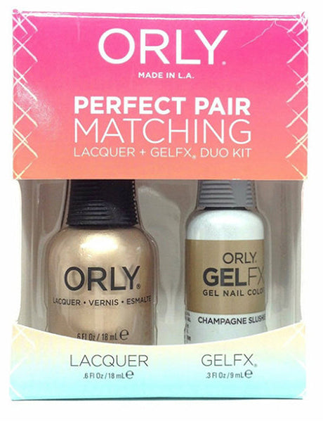 Orly Gel Matching Set # 31207 - Champagne Slushie