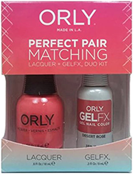 Orly Gel Matching Set #31227 - Hoa Hồng Sa Mạc