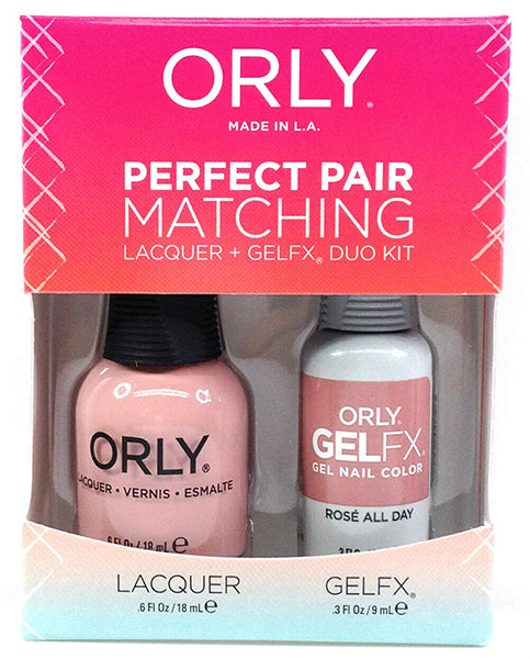 Orly Gel Matching Set # 3500008 - Rose All Day