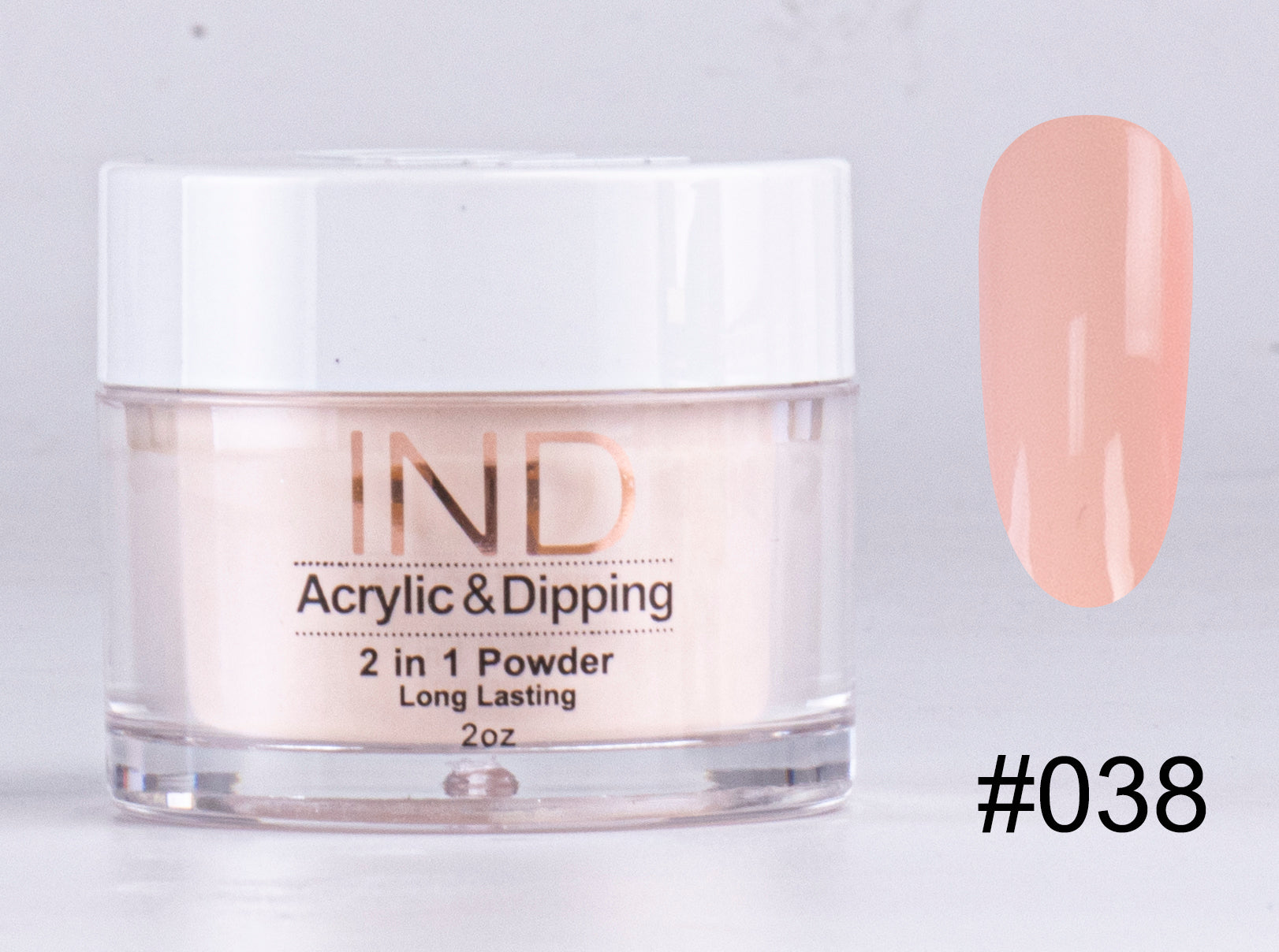 IND Bột Acrylic Nhúng 2 Trong 1 2 Ounces - #38